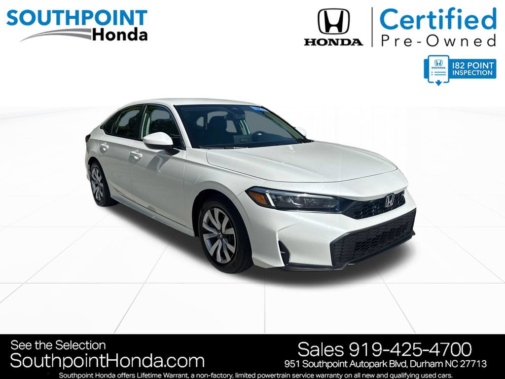 Certified 2026 Honda Civic LX image 1