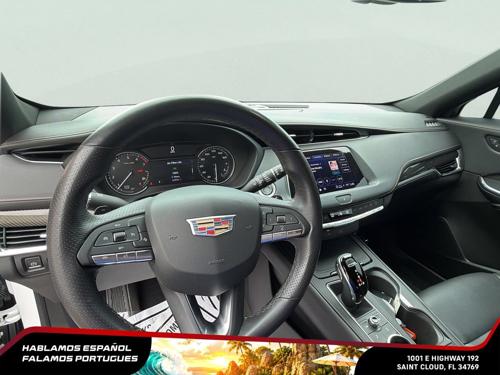 Certified 2022 Cadillac XT4 Sport w/ LPO, ONYX Package FWD image 17
