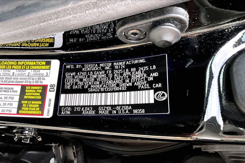 Used 2025 Lexus ES 350 w/ Premium Package FWD image 17