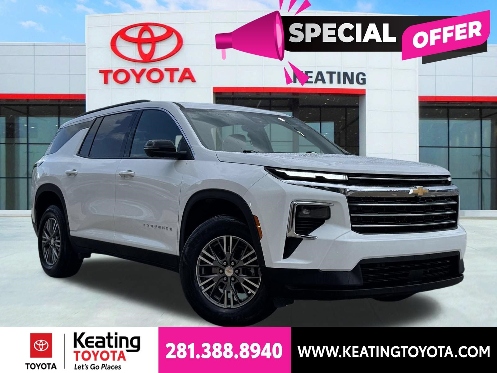Used 2026 Chevrolet Traverse LT w/ Driver Confidence Package FWD 360° Tour