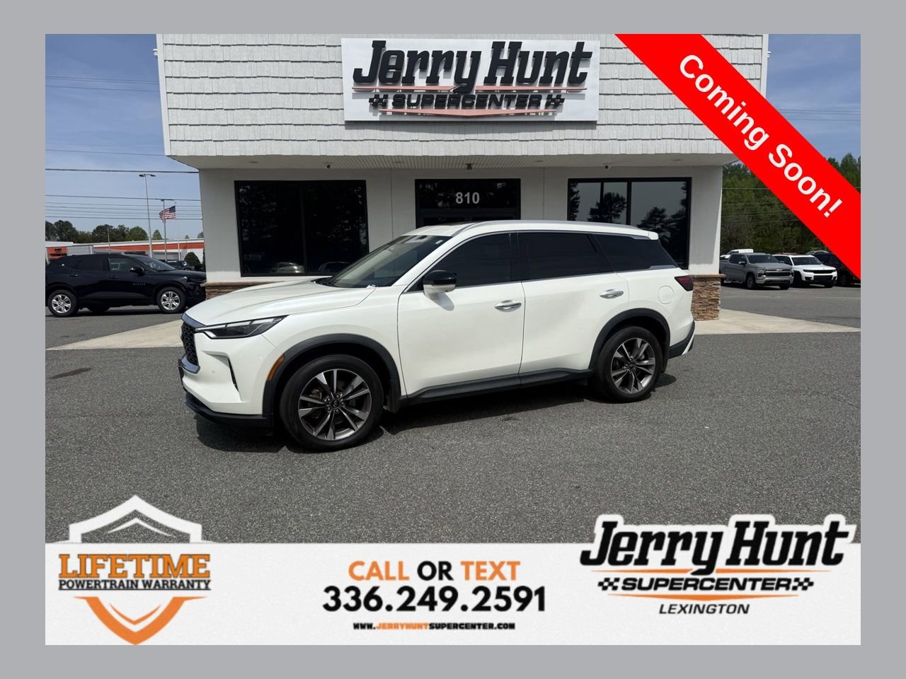 Used 2023 INFINITI QX60 Luxe w/ Cargo Package