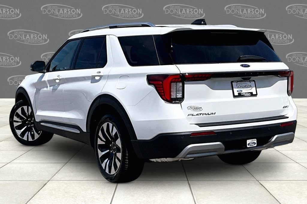 New 2026 Ford Explorer Platinum w/ LUX Leather Package AWD/4WD image 3