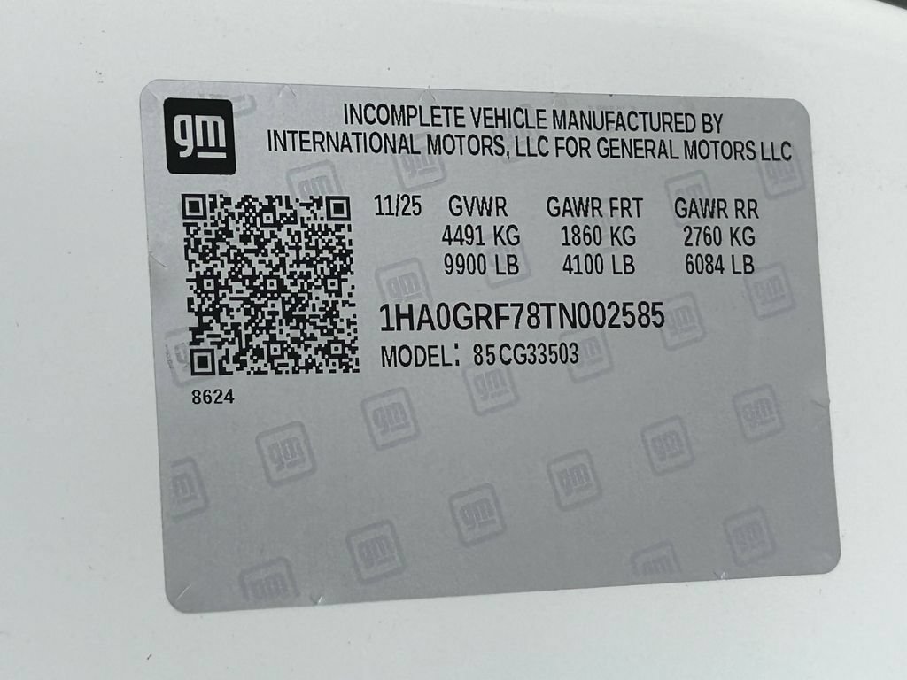 New 2026 Chevrolet Express 3500 w/ Power Convenience Package RWD image 43