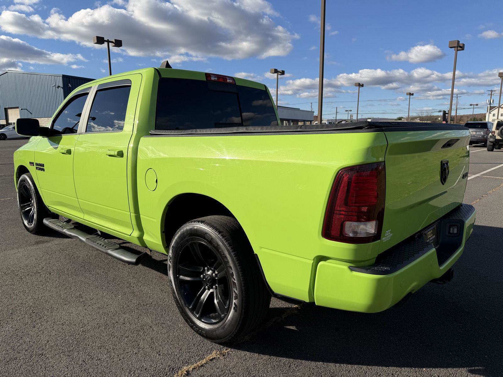 Used 2017 RAM 1500 Sport w/ Sublime Green Sport Package image 4