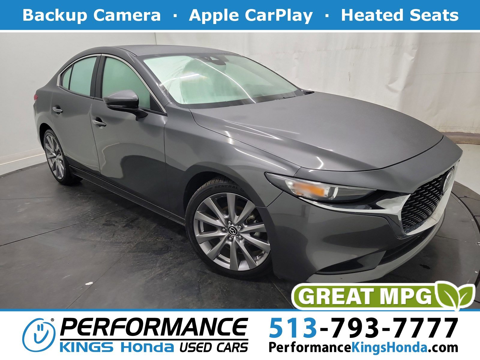 Used 2019 MAZDA MAZDA3 Sedan w/ Preferred Package
