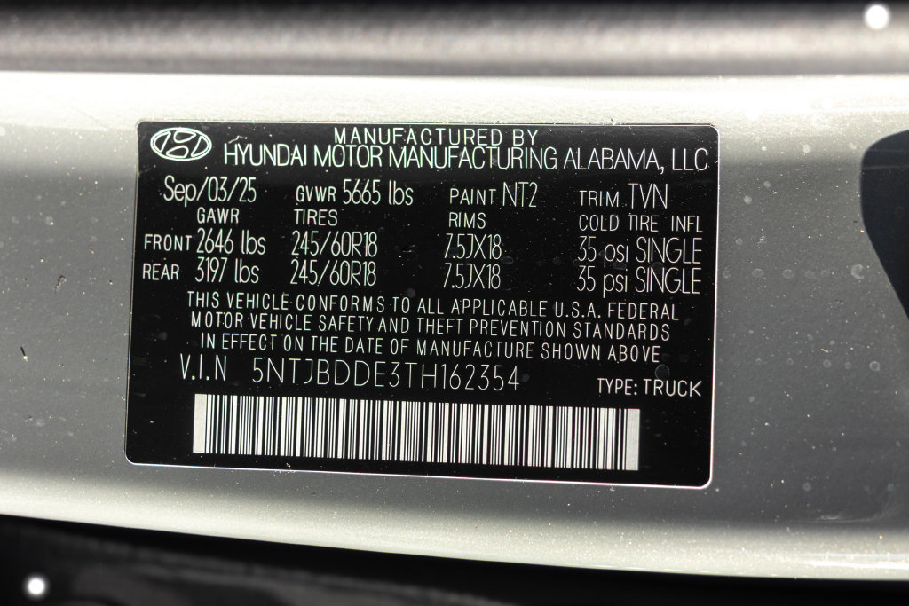 Certified 2026 Hyundai Santa Cruz SEL AWD/4WD image 34