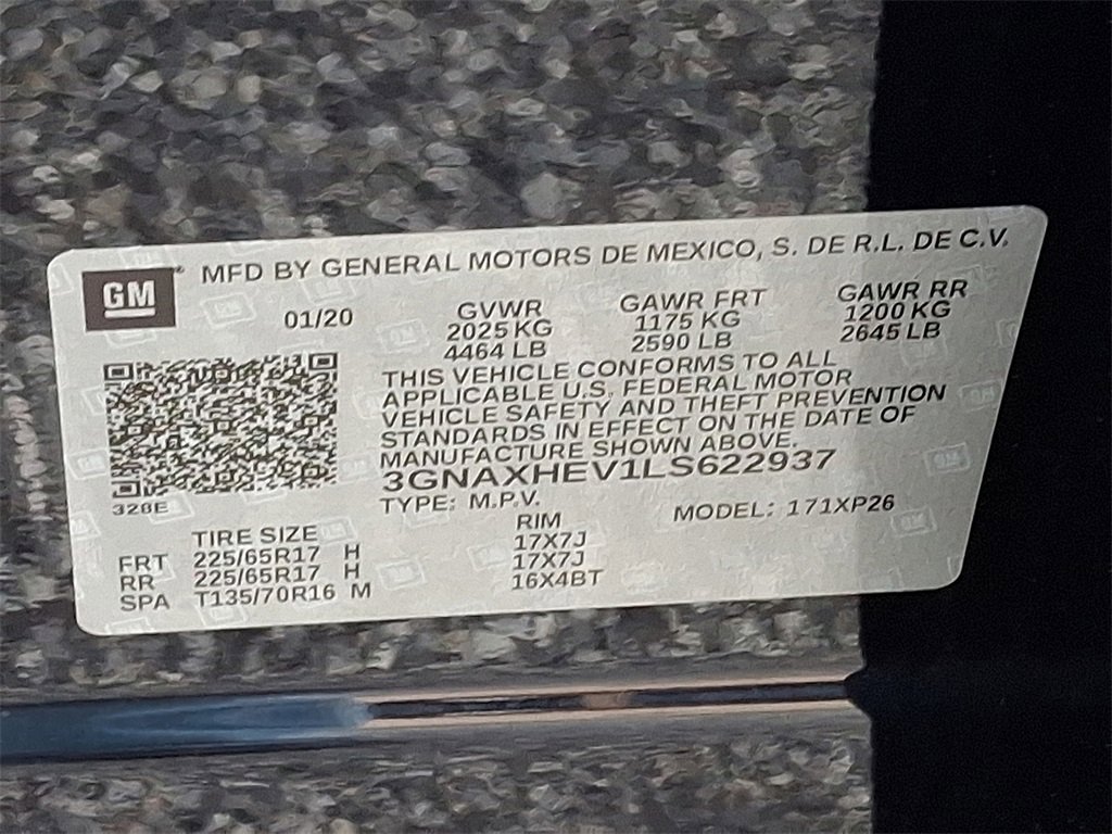 Used 2020 Chevrolet Equinox LS image 26