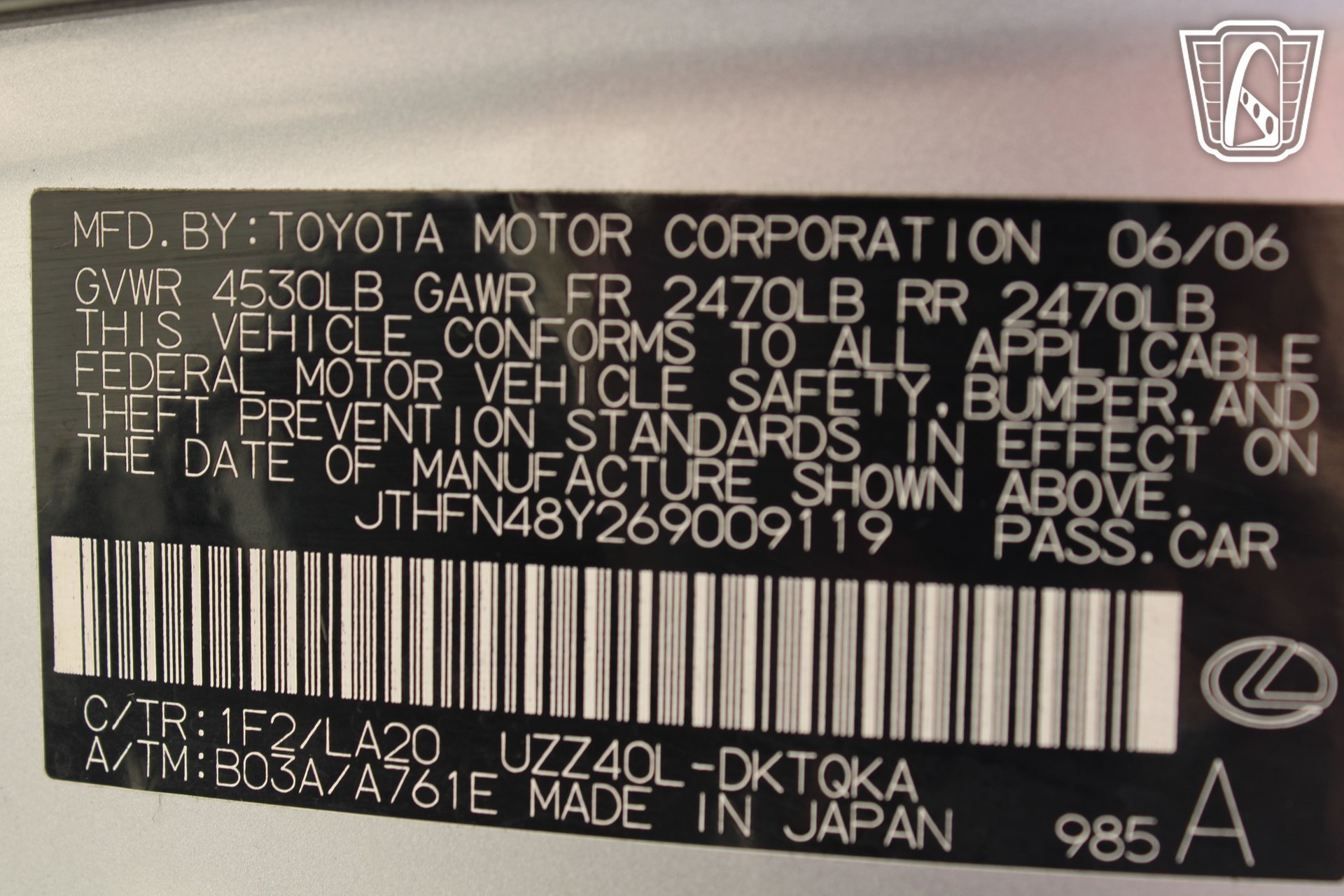 Used 2006 Lexus SC 430 Convertible RWD image 20