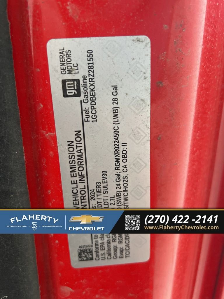 Used 2024 Chevrolet Silverado 1500 Custom w/ Turbomax Blackout Package image 16