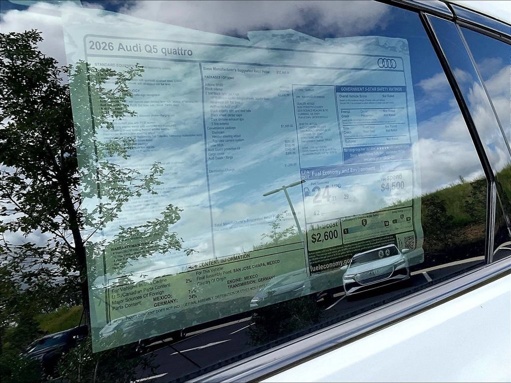 New 2026 Audi Q5 2.0T AWD/4WD image 14