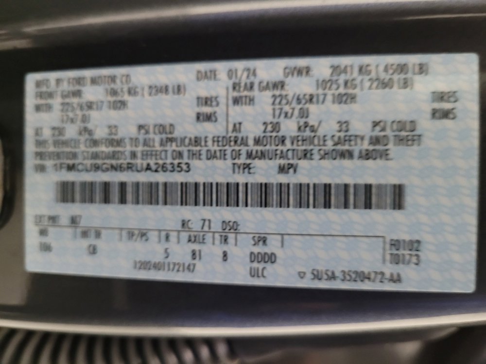 Used 2024 Ford Escape Active w/ Tech Pack #1 image 33