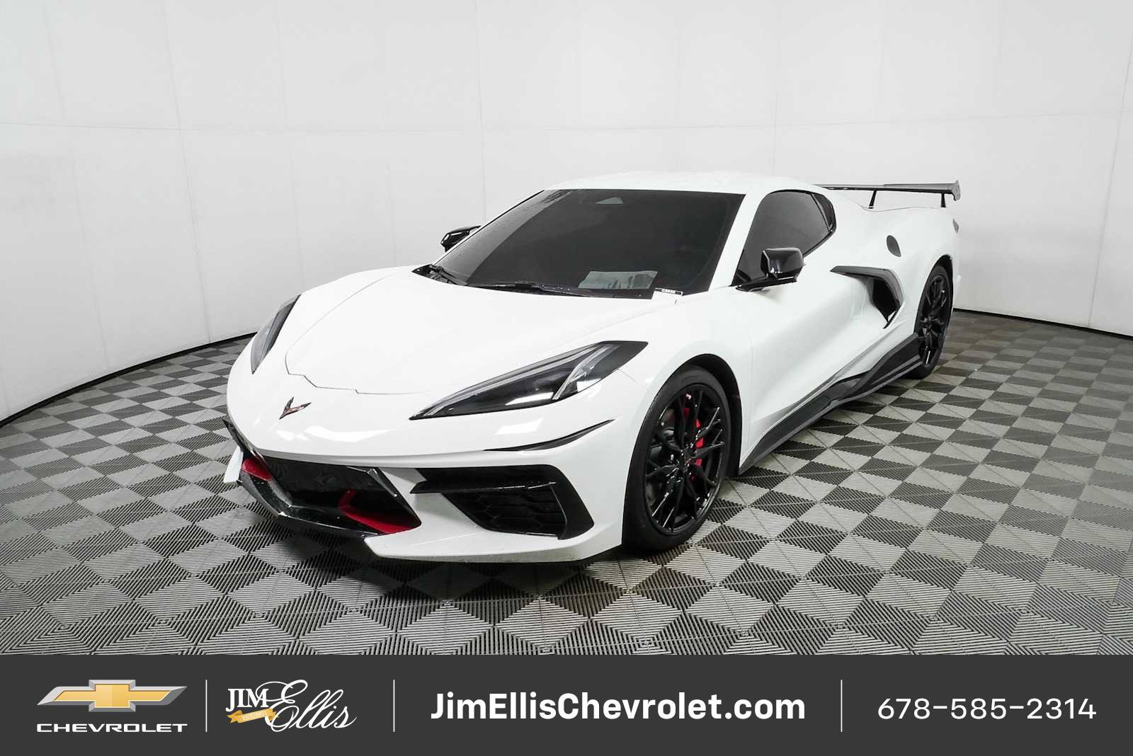 Certified 2024 Chevrolet Corvette Stingray Preferred Cpe w/ Stealth Interior Trim Package RWD image 21