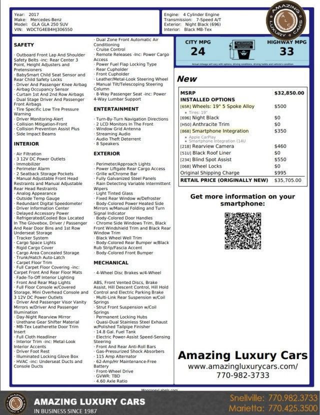 Used 2017 Mercedes-Benz GLA 250 image 23