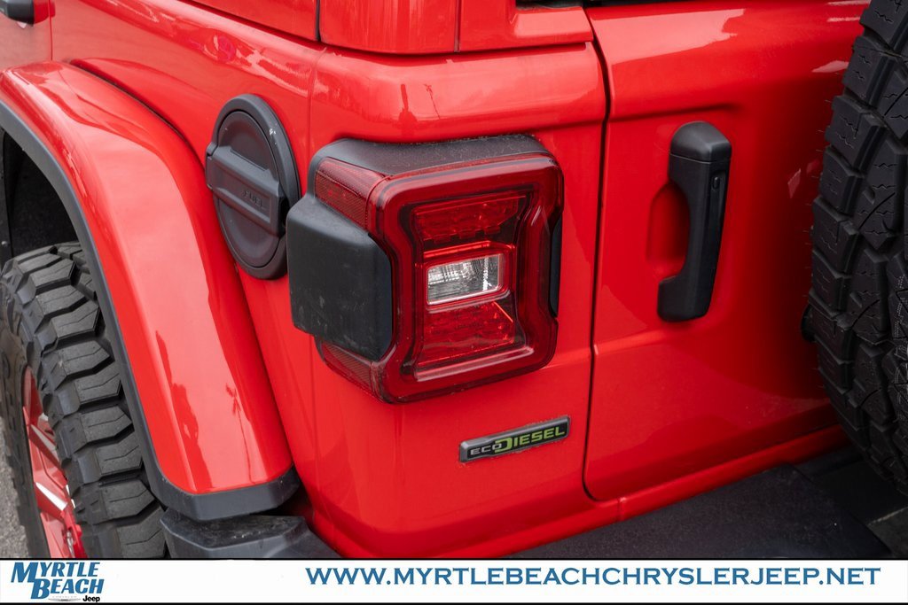 Used 2023 Jeep Wrangler Unlimited Rubicon w/ LED Lighting Group image 12