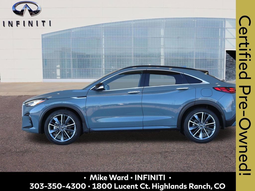 Certified 2023 INFINITI QX55 Luxe AWD/4WD image 2
