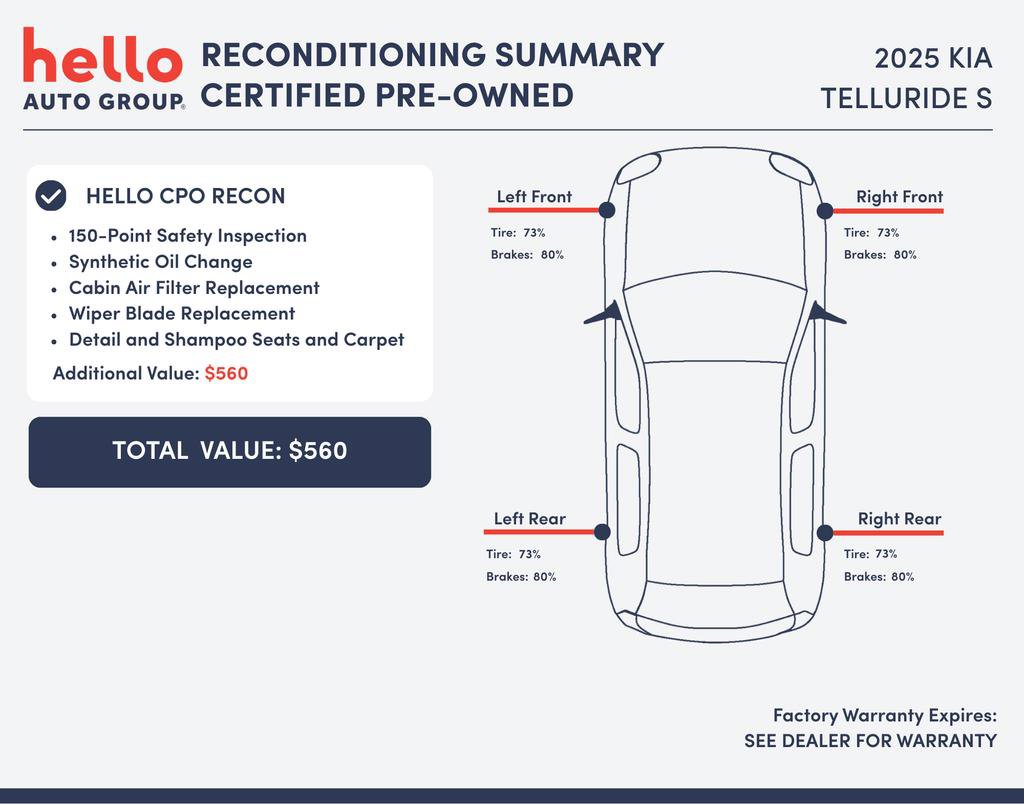Certified 2025 Kia Telluride S image 3