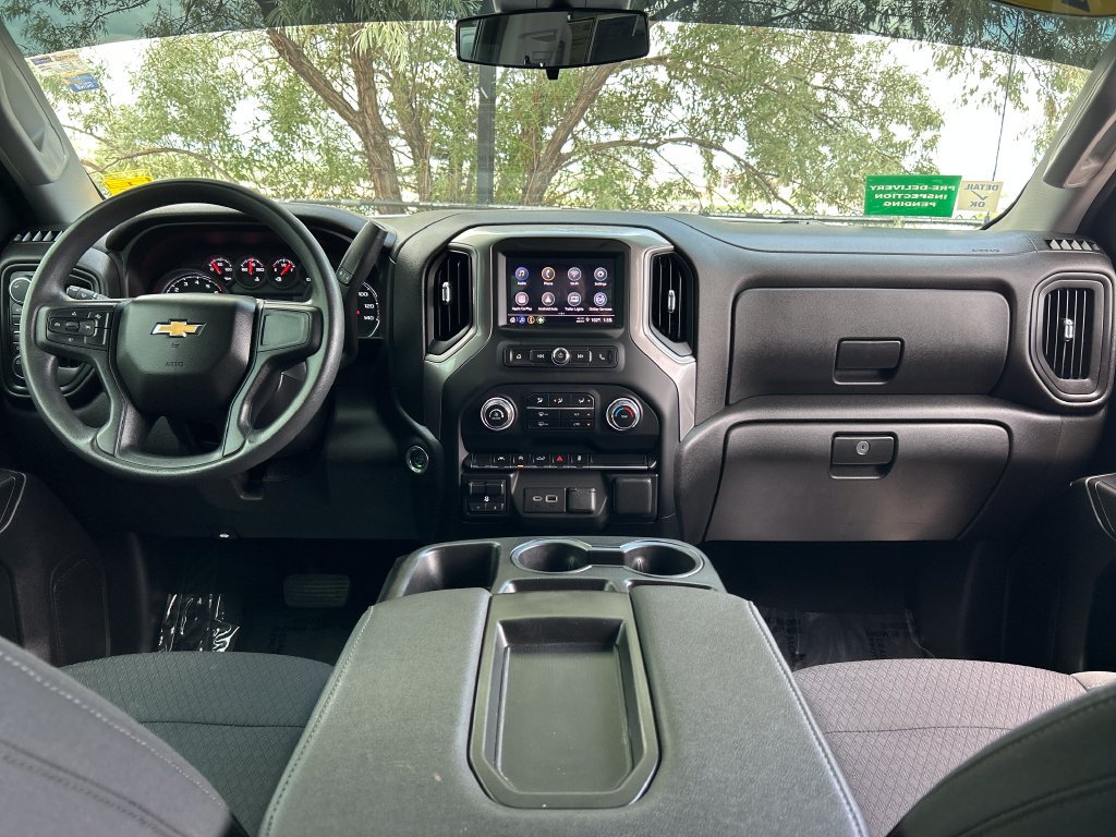 Used 2024 Chevrolet Silverado 1500 Custom w/ Turbomax Blackout Package AWD/4WD image 6