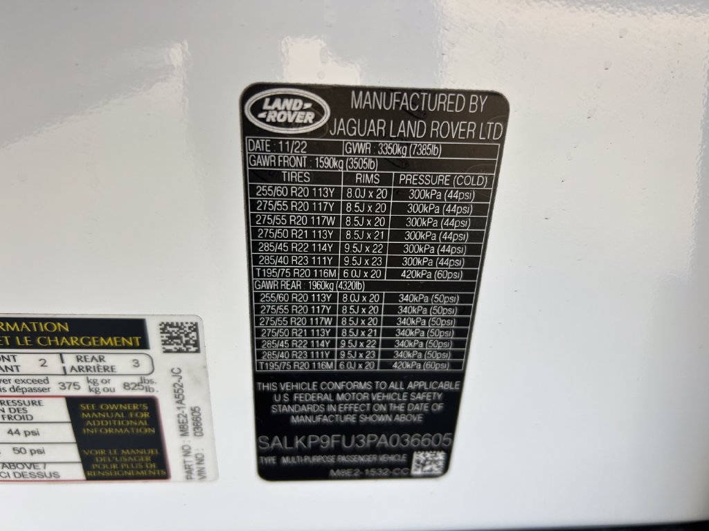 Used 2023 Land Rover Range Rover SE AWD/4WD image 10