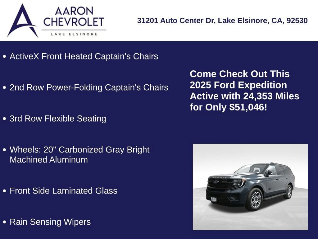 Used 2025 Ford Expedition Active RWD image 25