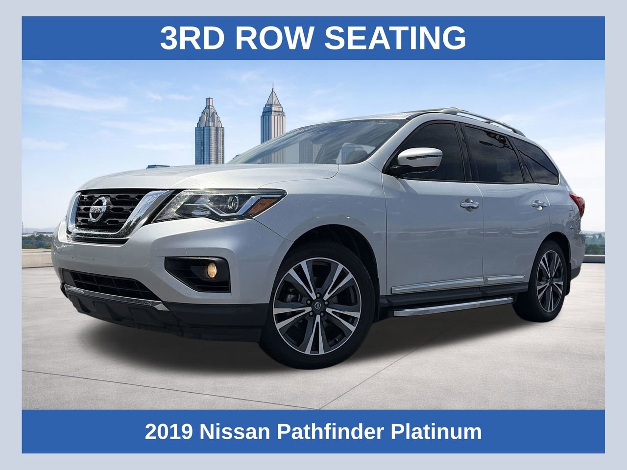 Used 2019 Nissan Pathfinder Platinum w/ Cargo Package FWD image 1