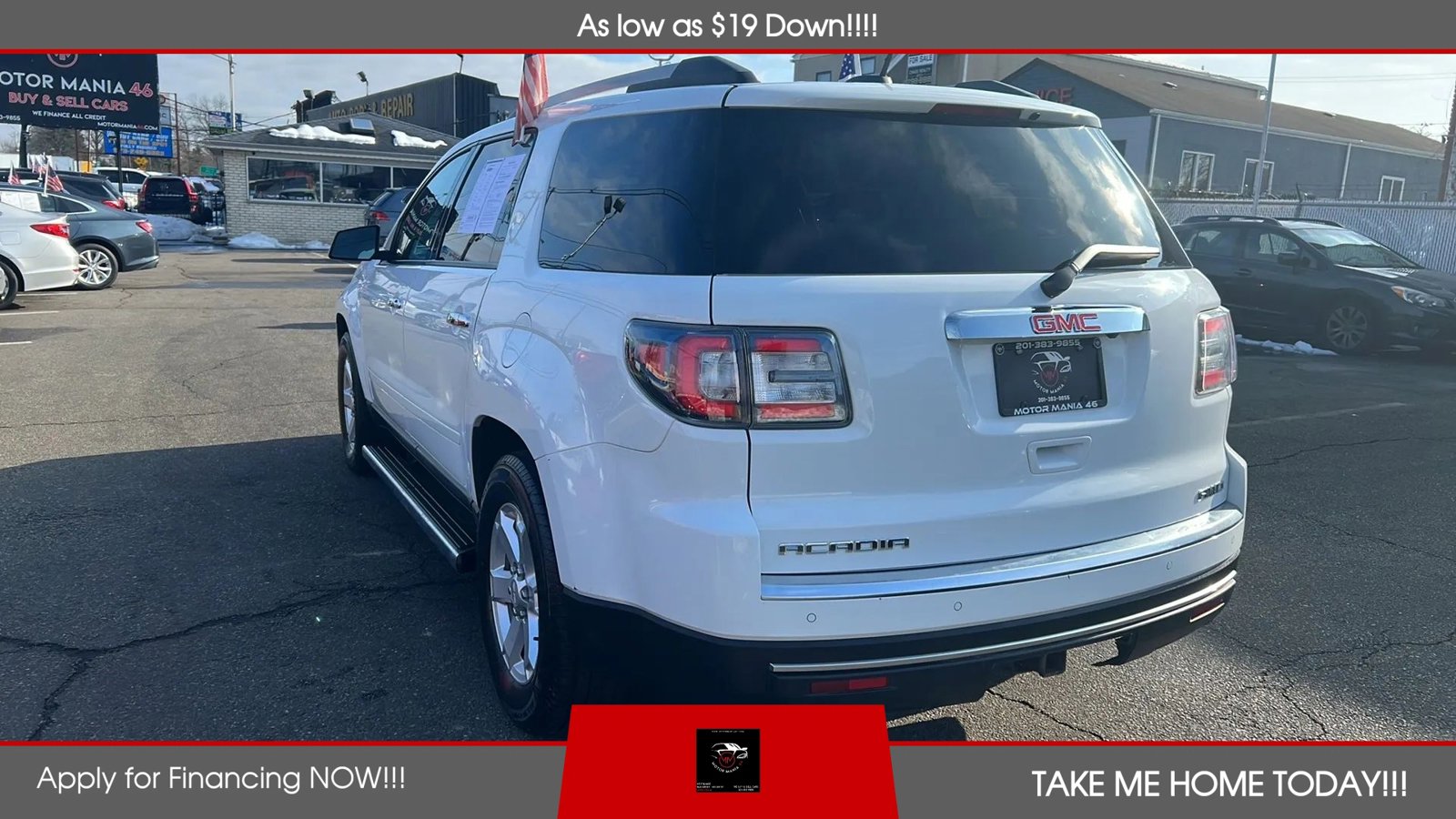 Used 2016 GMC Acadia SLE image 3