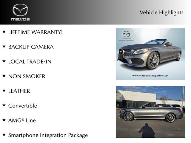 Used 2018 Mercedes-Benz C 300 Cabriolet image 2