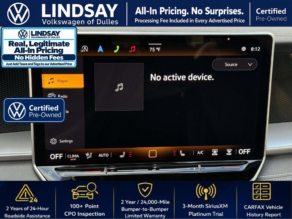 Certified 2025 Volkswagen Tiguan SE R-Line AWD/4WD image 19