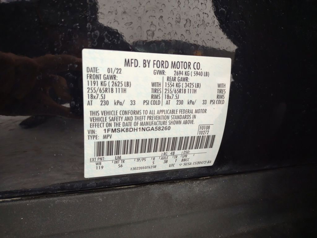 Used 2022 Ford Explorer XLT w/ Equipment Group 202A image 28