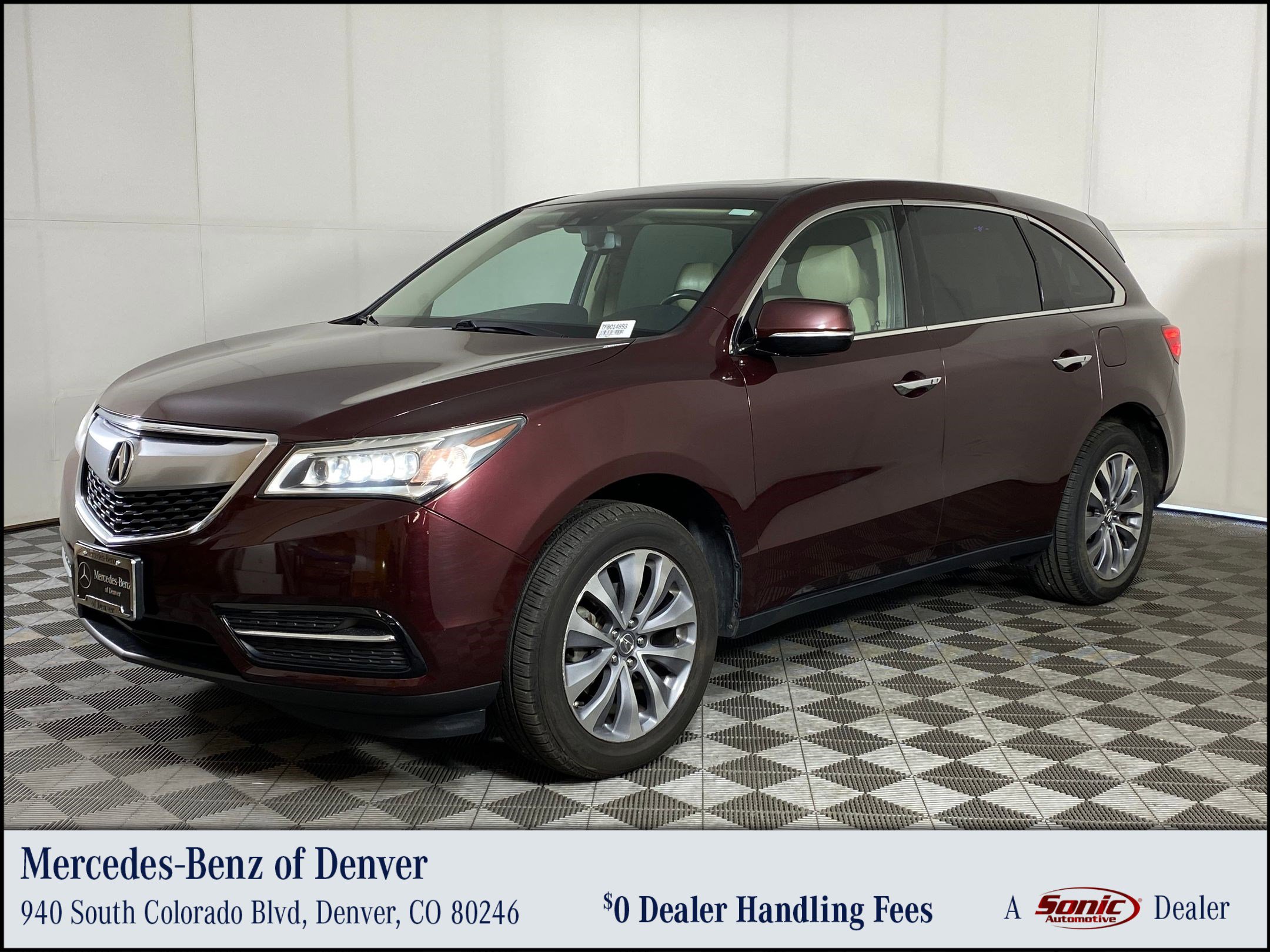 Used 2015 Acura MDX SH-AWD w/ Technology Package