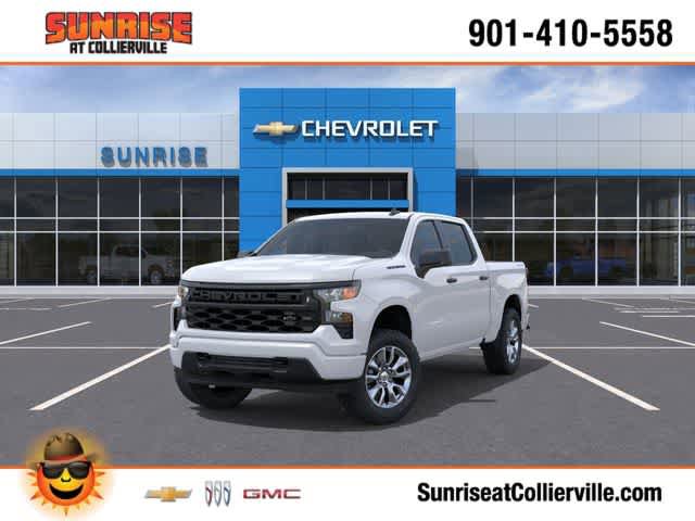New 2026 Chevrolet Silverado 1500 Custom w/ LPO, Dark Essentials Package AWD/4WD image 1