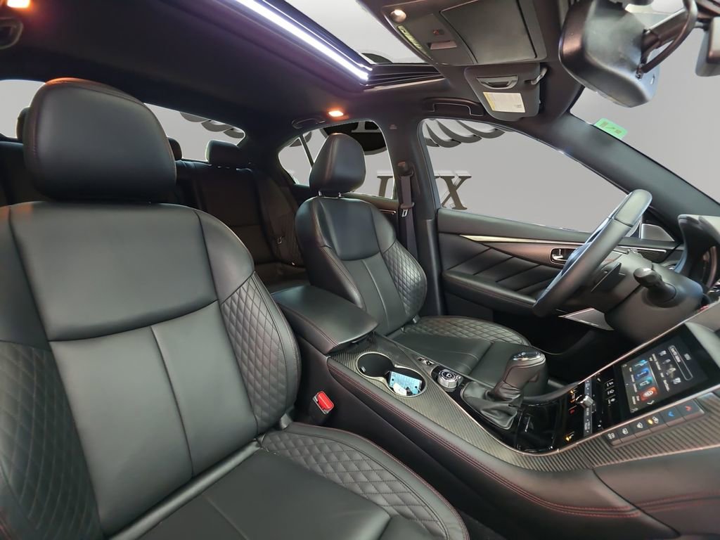 Used 2022 INFINITI Q50 Red Sport 400 w/ Carbon Fiber Package image 18