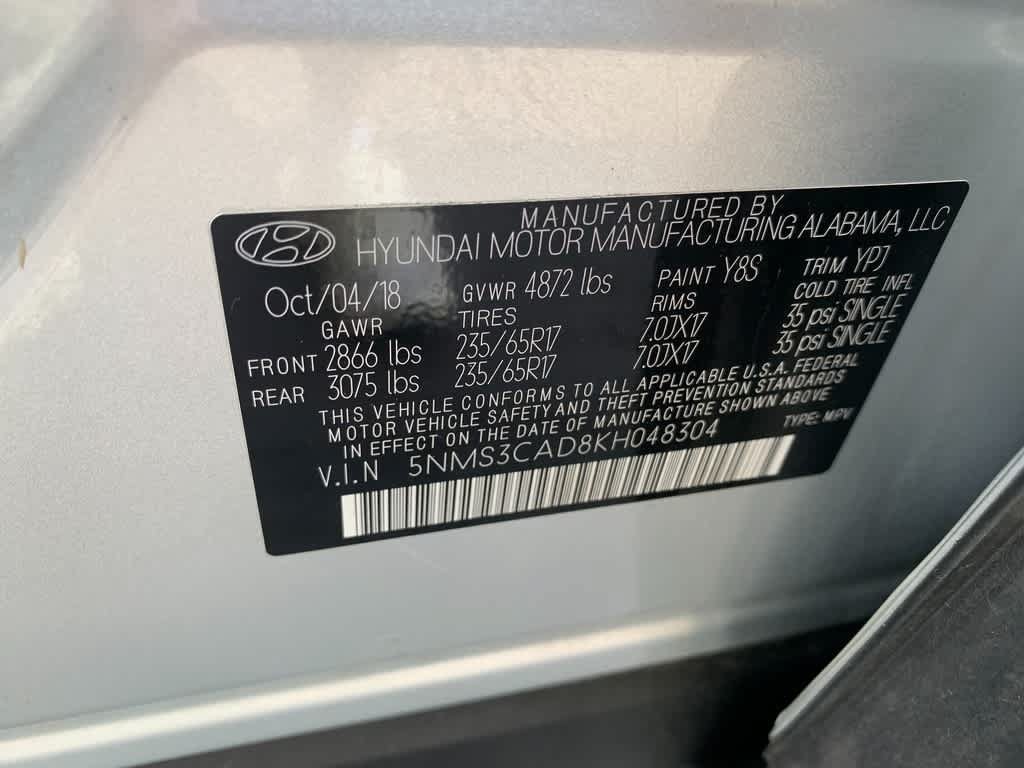 Used 2019 Hyundai Santa Fe SEL AWD/4WD image 28