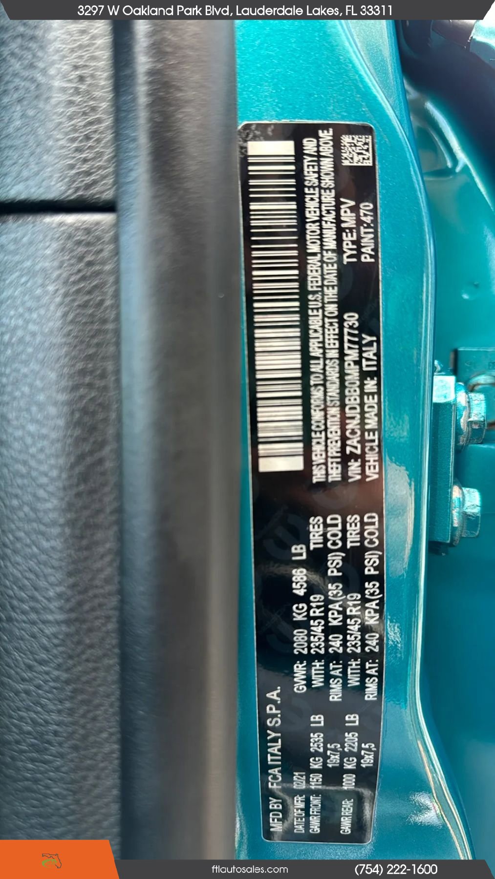 Used 2021 Jeep Renegade Latitude AWD/4WD image 70