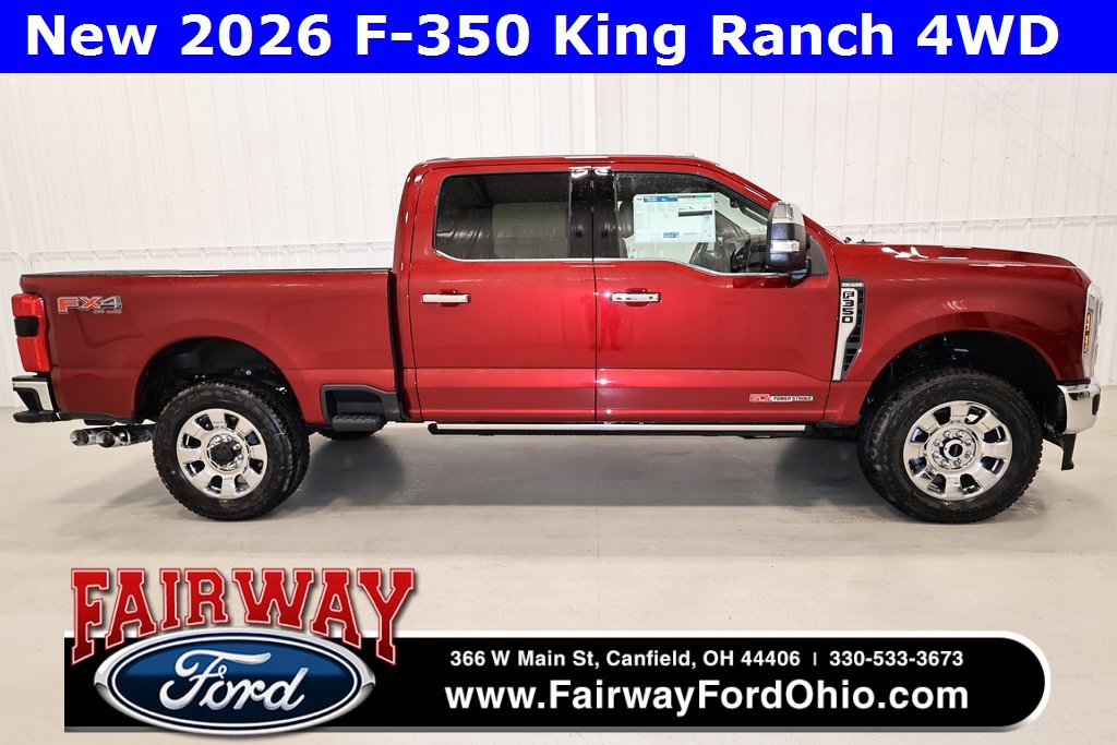 New 2026 Ford F350 King Ranch w/ Chrome Package