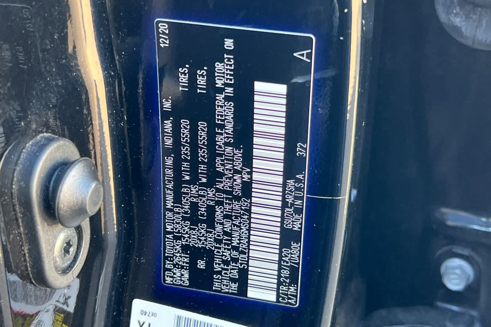 Used 2021 Toyota Highlander XSE FWD image 26