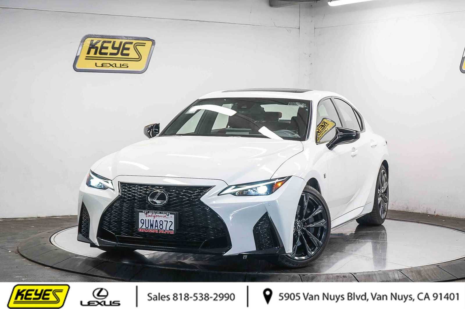 Used 2025 Lexus IS 350 F Sport w/ Accessory Package