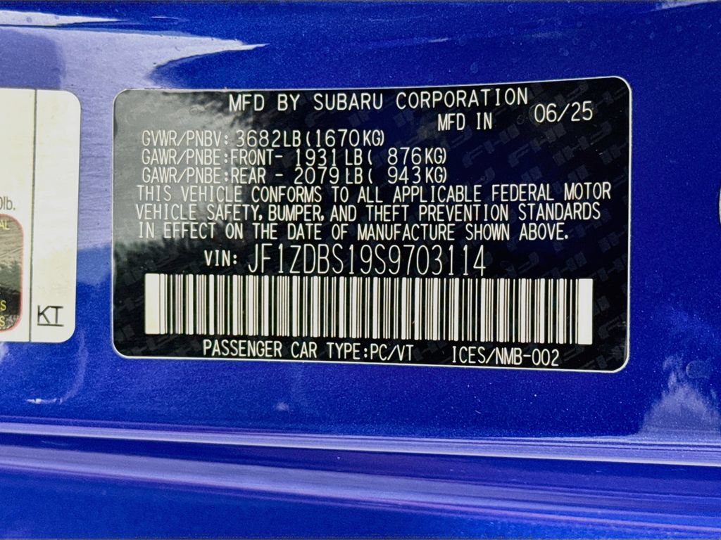 Used 2025 Subaru BRZ tS RWD image 30