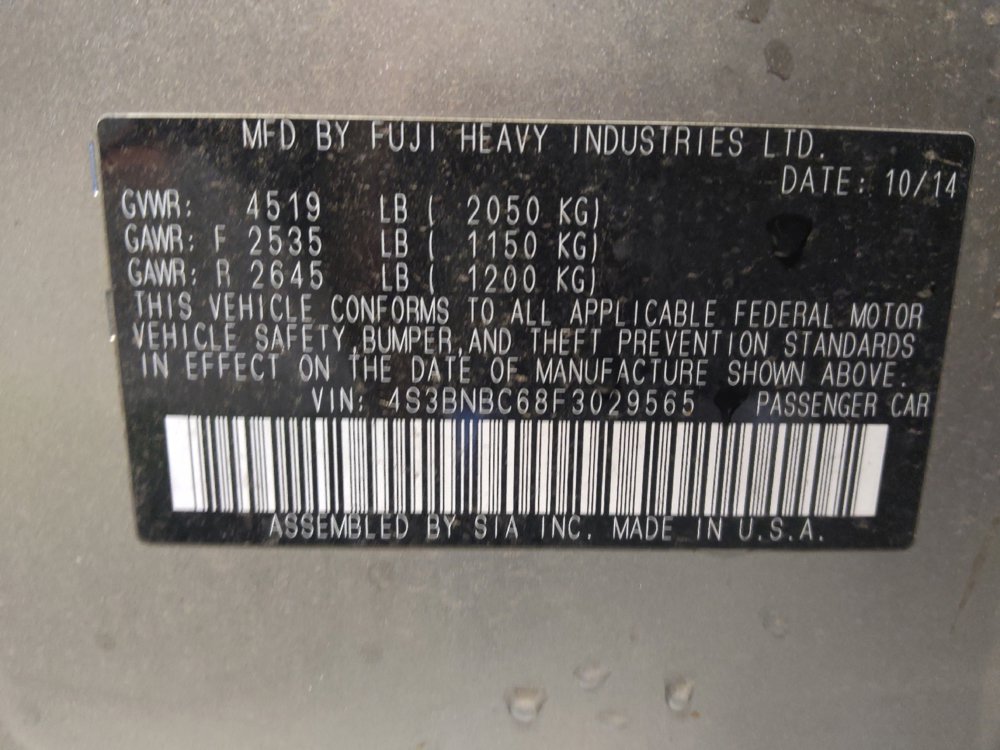 Used 2015 Subaru Legacy 2.5i Premium w/ Popular Package #1 image 33