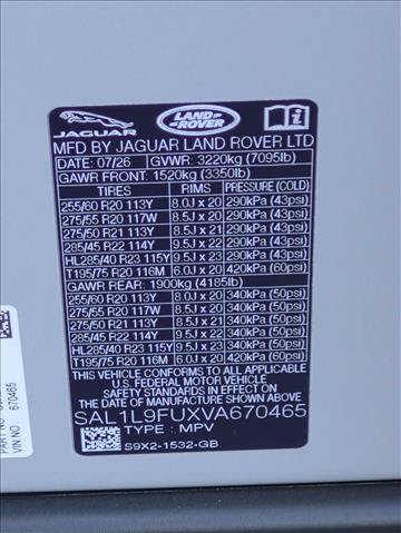 New 2027 Land Rover Range Rover Sport Dynamic SE AWD/4WD image 17