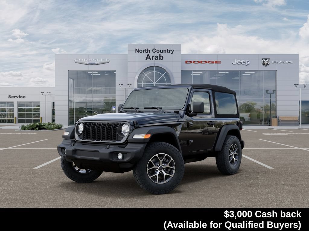 New 2026 Jeep Wrangler Sport AWD/4WD 360° Tour