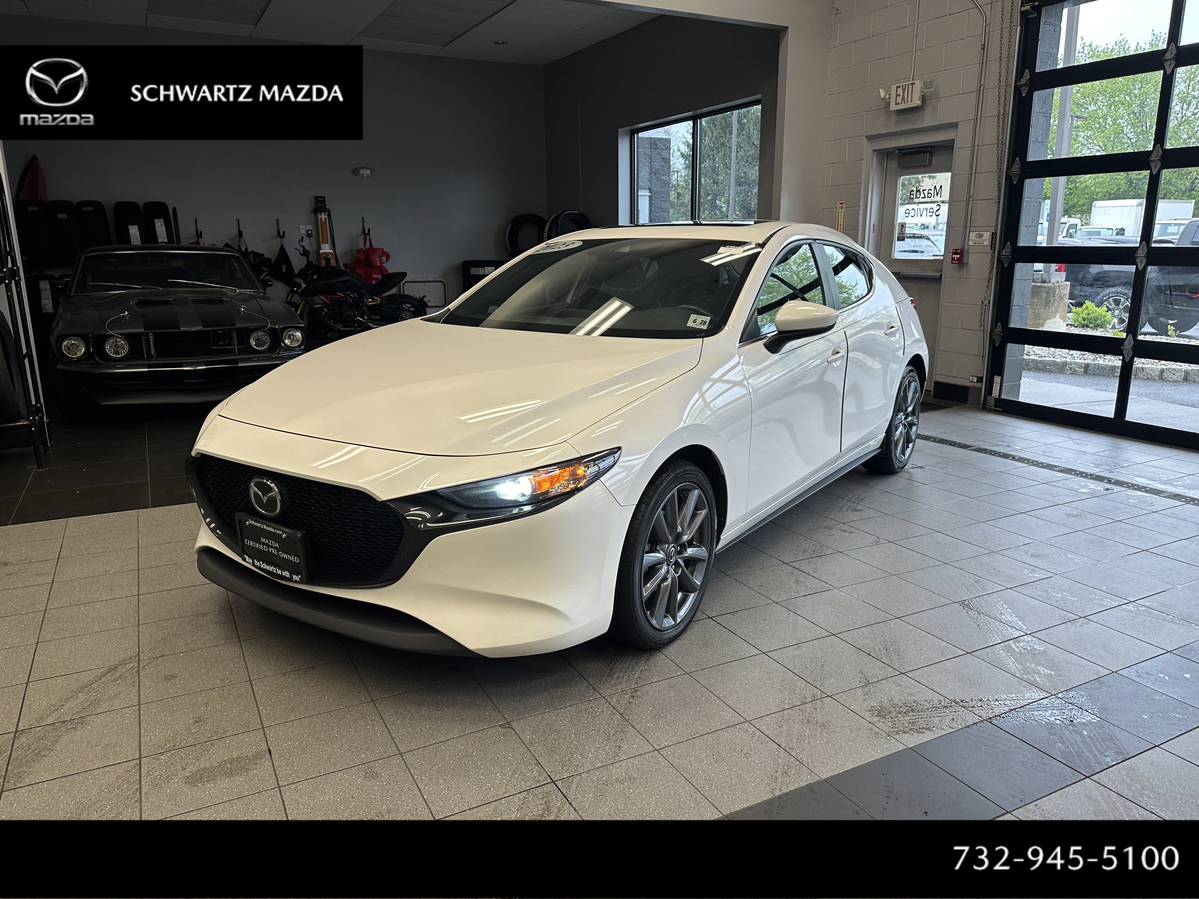 Certified 2023 MAZDA MAZDA3 s FWD image 1