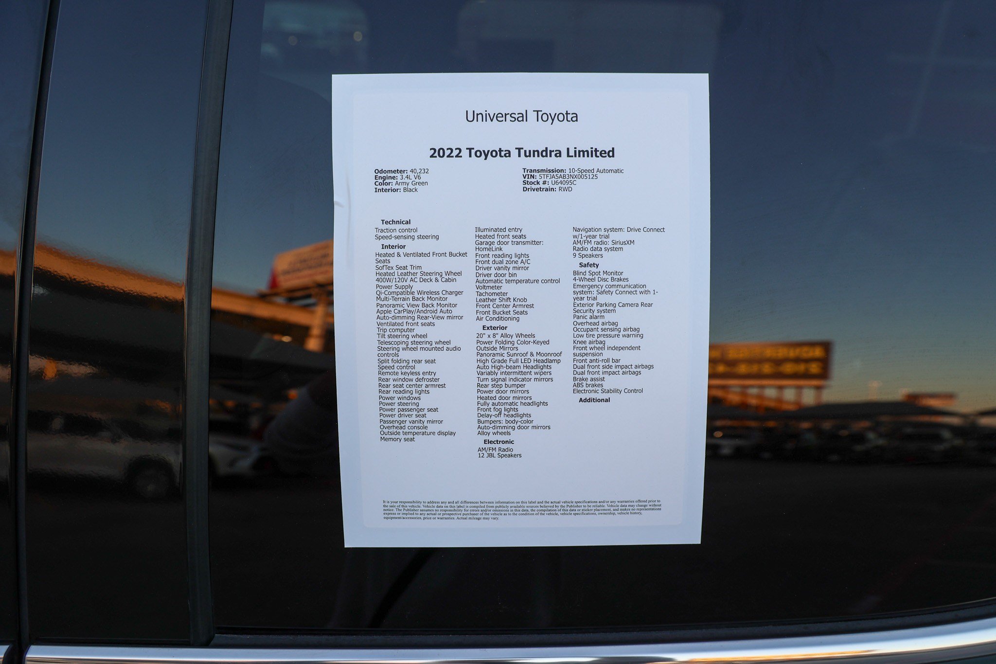 Used 2022 Toyota Tundra Limited RWD image 49