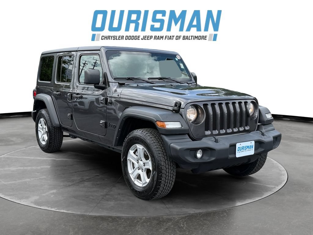 Used 2022 Jeep Wrangler Unlimited Sport AWD/4WD image 1