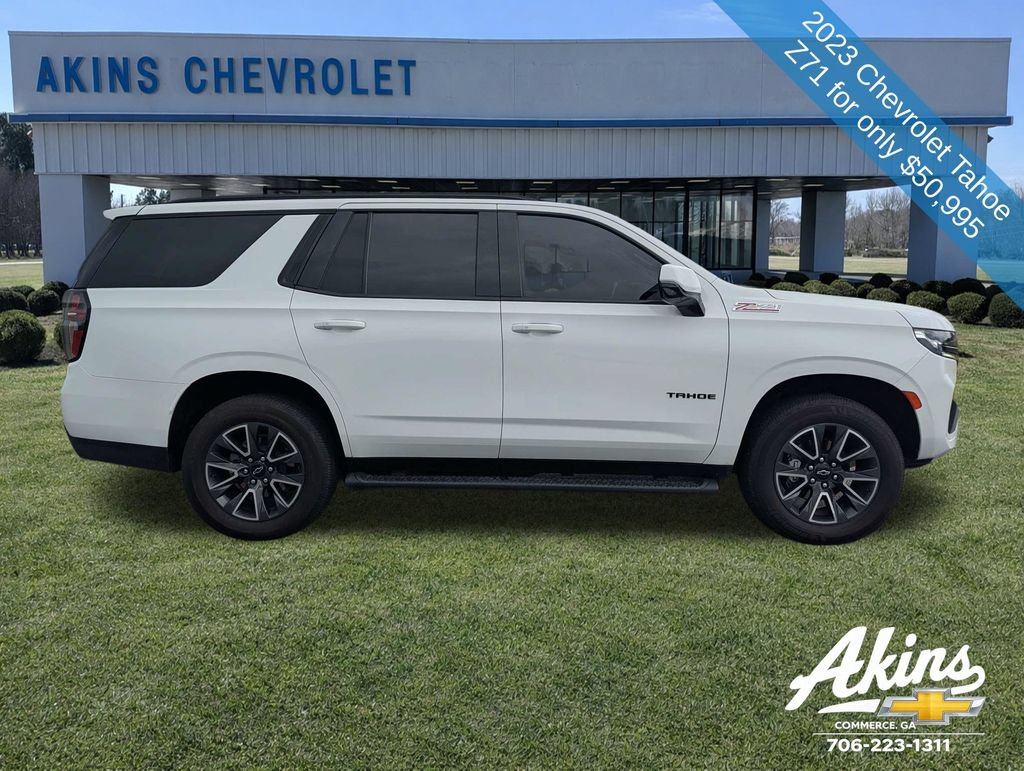 Certified 2023 Chevrolet Tahoe Z71 w/ Luxury Package AWD/4WD image 3