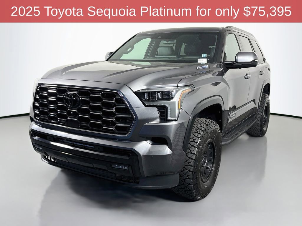 Used 2025 Toyota Sequoia Platinum w/ TRD Off-Road Package AWD/4WD video 3