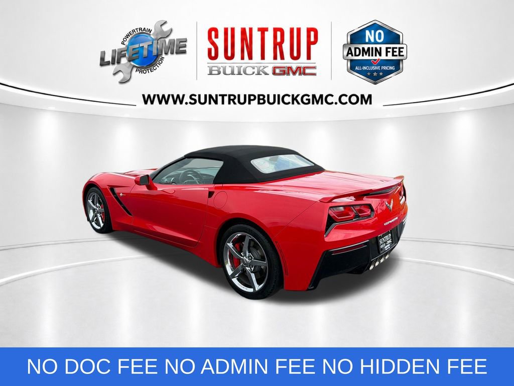 Used 2014 Chevrolet Corvette Stingray Convertible w/ 3LT Preferred Equipment Group RWD image 3