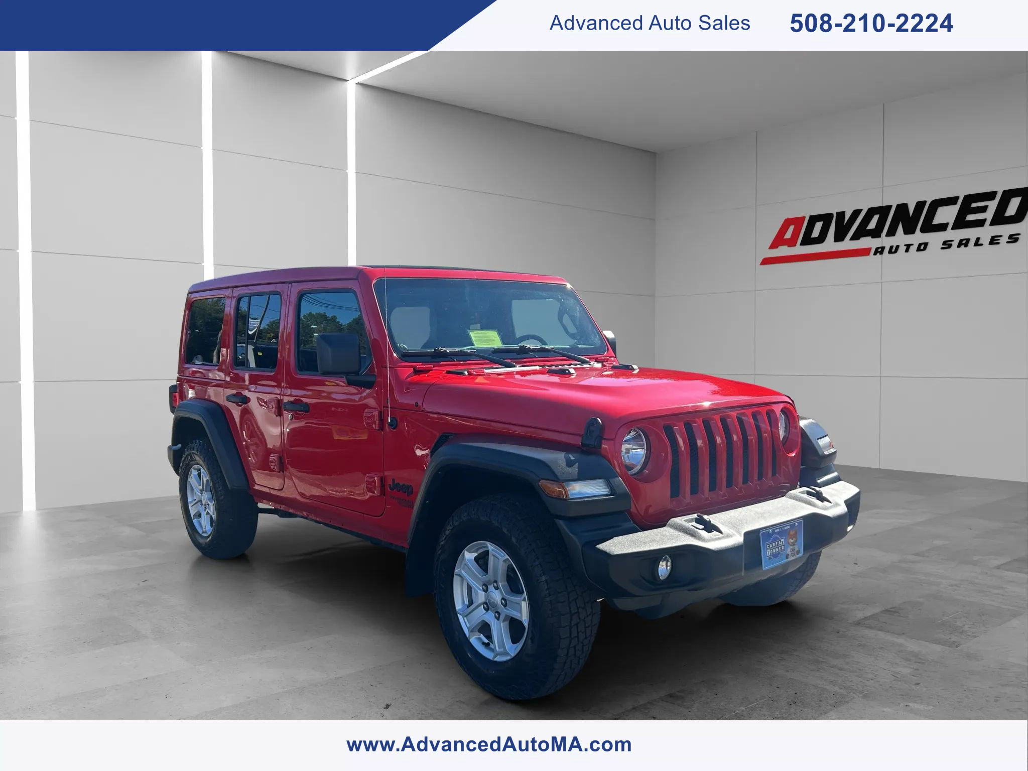 Used 2021 Jeep Wrangler Unlimited Sport w/ Sun And Sound Package image 1