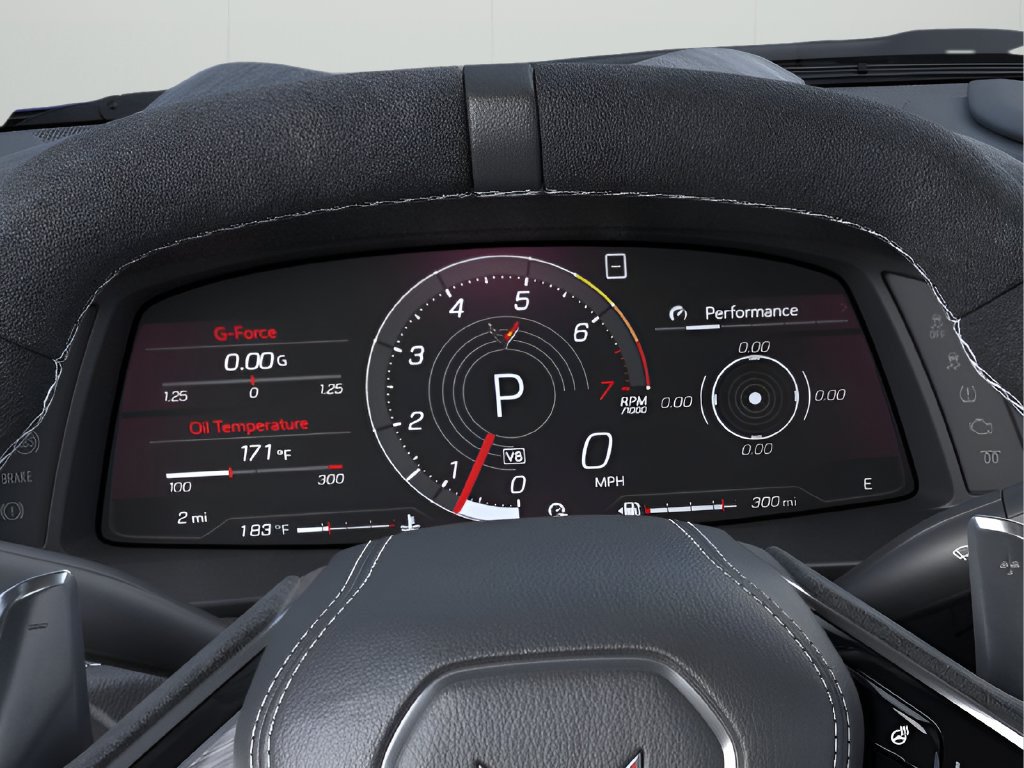Used 2025 Chevrolet Corvette Stingray Preferred Cpe w/ Stealth Interior Trim Package RWD image 19
