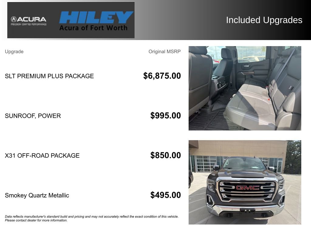 Used 2019 GMC Sierra 1500 SLT w/ SLT Premium Plus Package AWD/4WD image 5