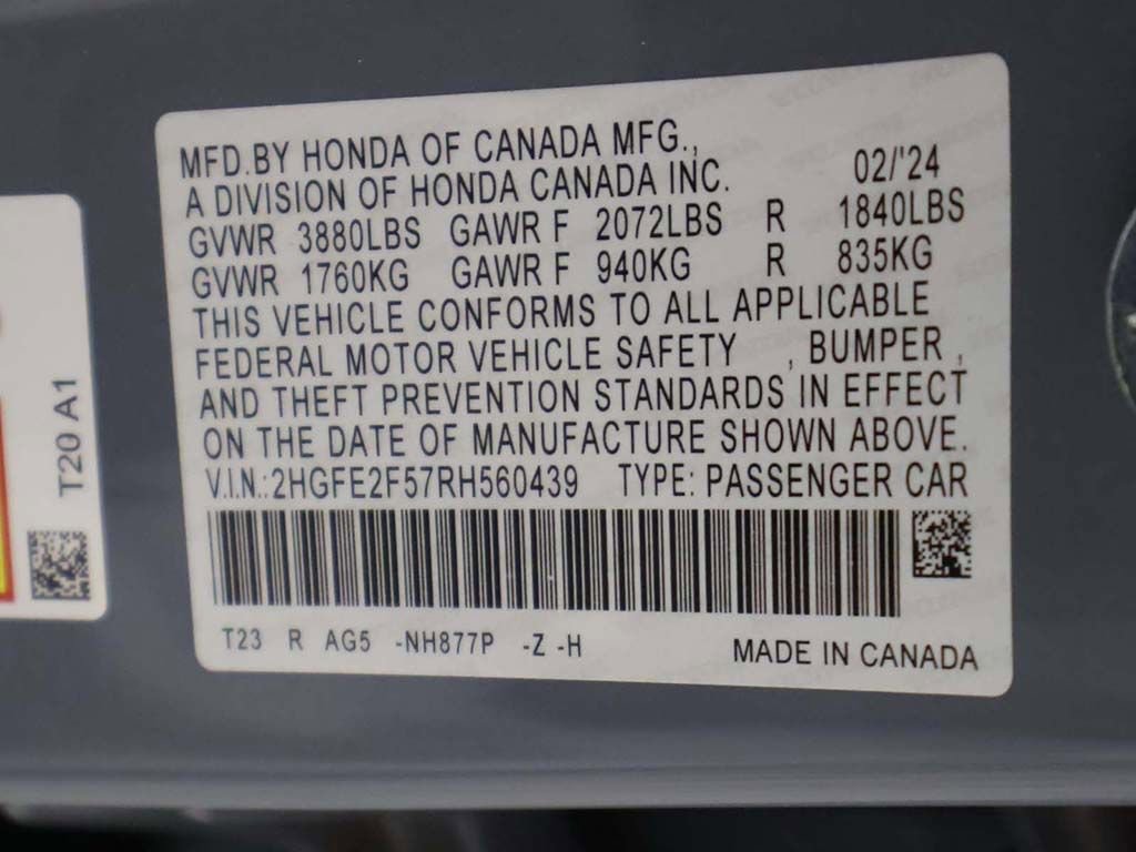 Used 2024 Honda Civic Sport image 47